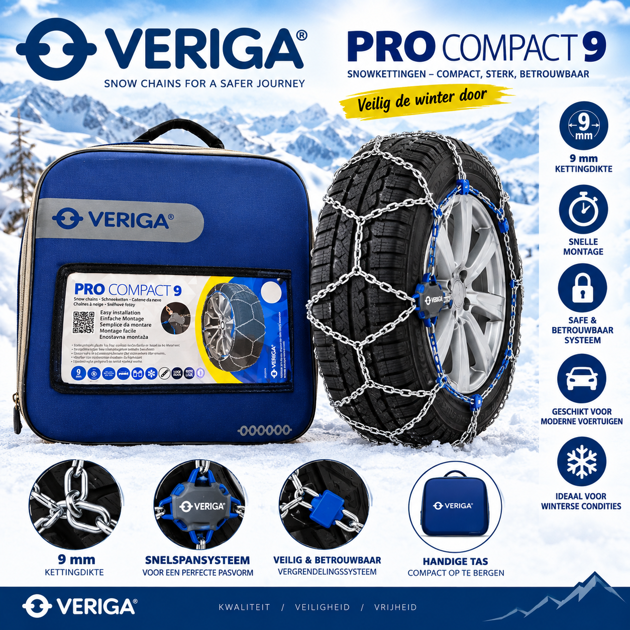 Veriga Snow PRO Compact 9